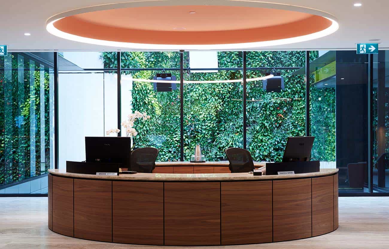 BDO Australia Office Joinery Reception