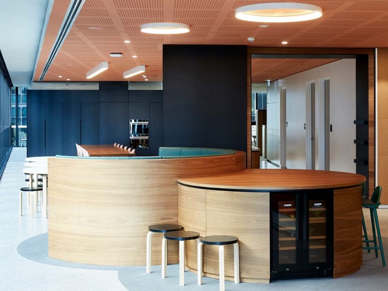 BDO Australia Office Joinery Breakout Space